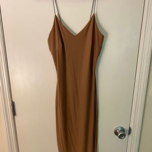 Brown dress